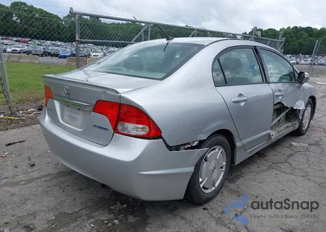 2010 Honda Civic Hybrid z USA, uszkodzony, nr VIN JHMFA3F21AS006606